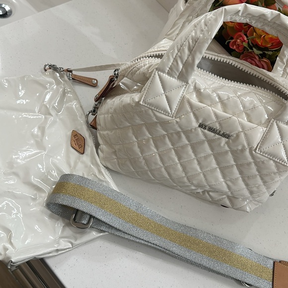 Small Sutton Deluxe Tote
MZ Wallace Patent Leather White - Picture 7 of 9